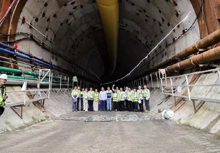 Rinden informe sobre avances del Metro de Panamá.
