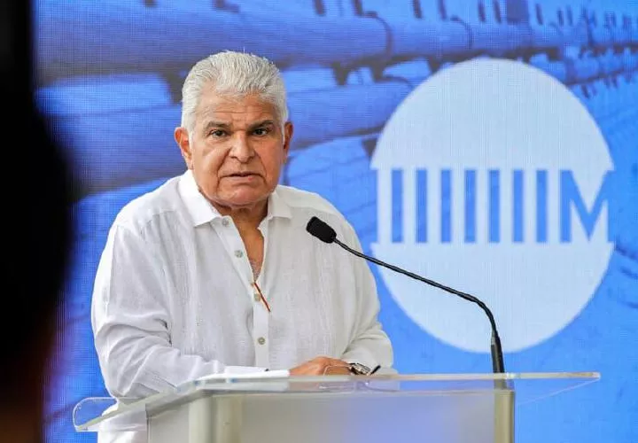 Presidente José Raúl Mulino.