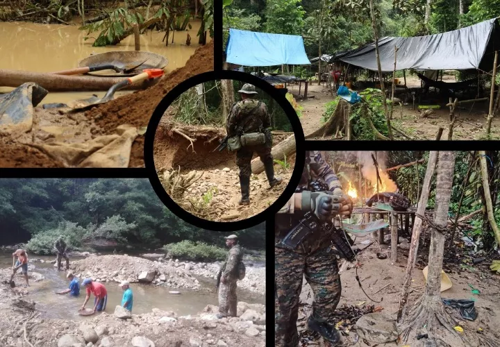 Los millones que genera la minería ilegal financia el engranaje criminal del Clan del Golfo.