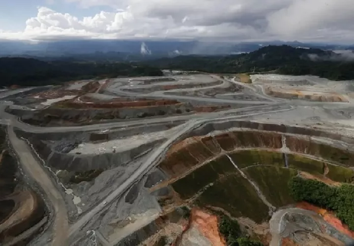 Mina de Cobre de Panamá. 