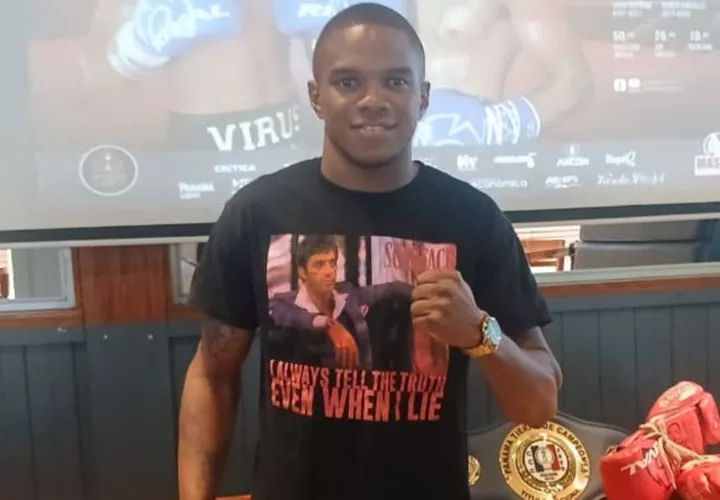 Púgil panameño Jaime Arboleda.