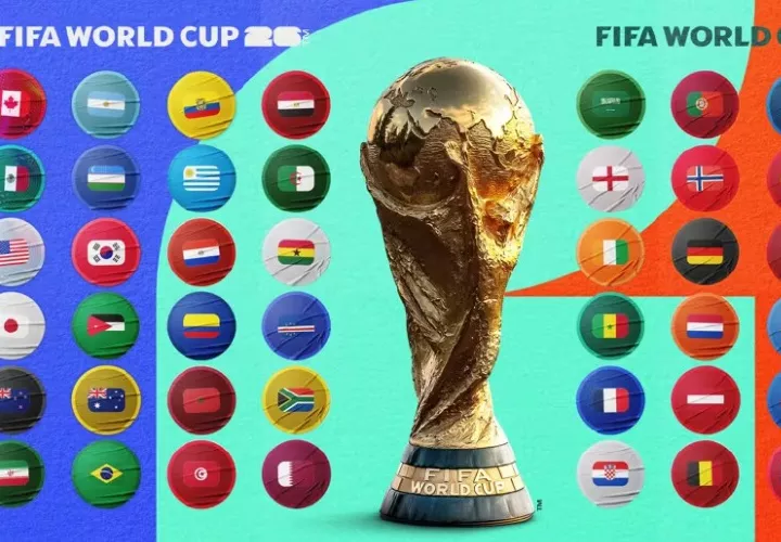 El sorteo del Mundial iniciará a las 12 mediodía (hora de Panamá) y se efectuará en Washington D. C.