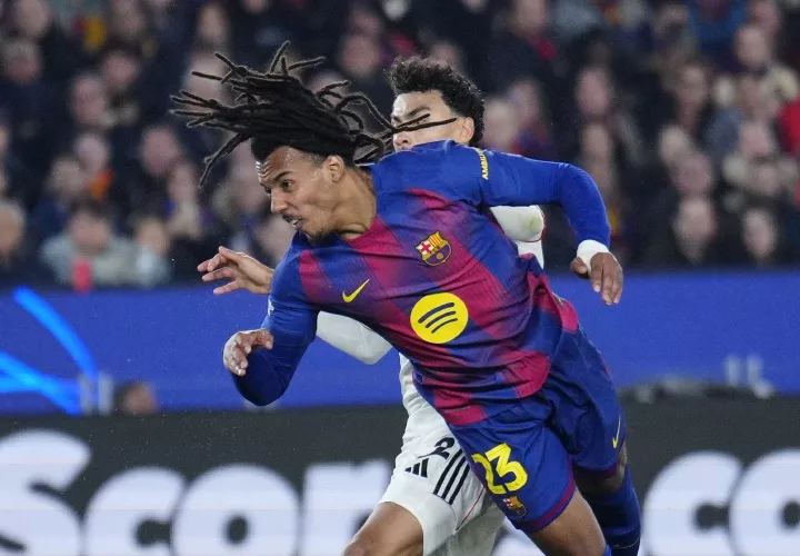 Koundé fue clave en el triunfo del Barcelona.