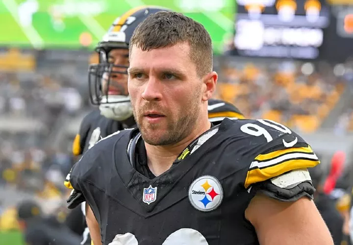 T.J. Watt, linebacker de los Steelers.