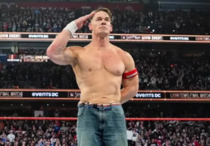 John Cena en su despedida.