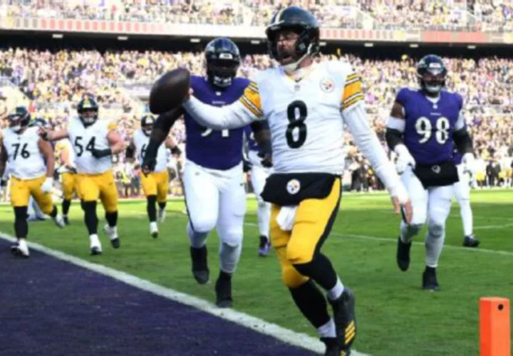 Los Ravens y los Steelers jugarán el domingo.
