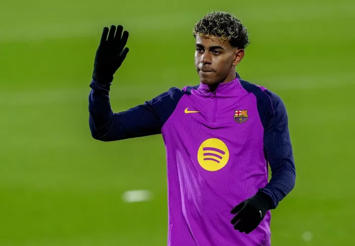 Lamine Yamal, delantero del Barcelona FC.