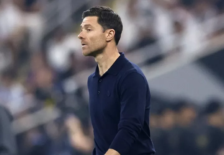 Xabi Alonso durante la final de la Supercopa.