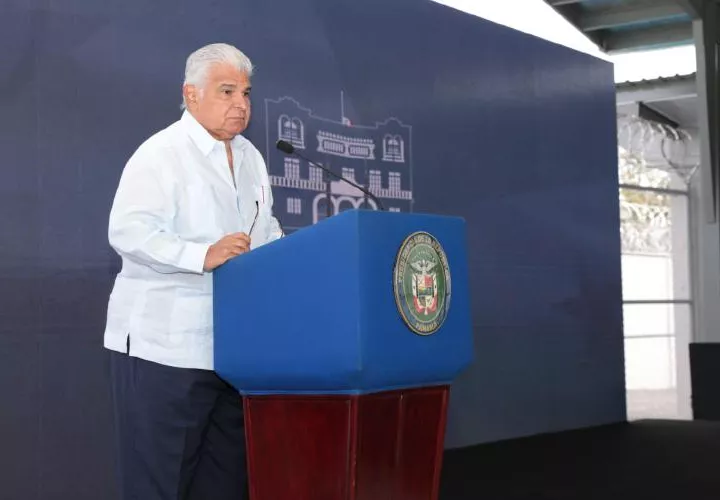 El mandatario José R. Mulino.