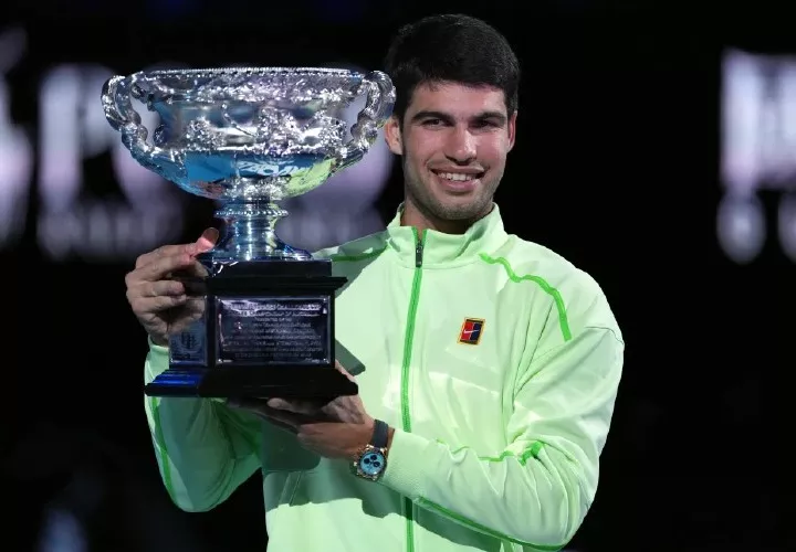 Carlos Alcaraz, tenista español.