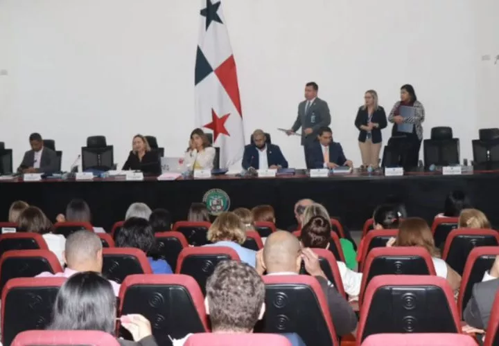 Sesión en la Asamblea Nacional.