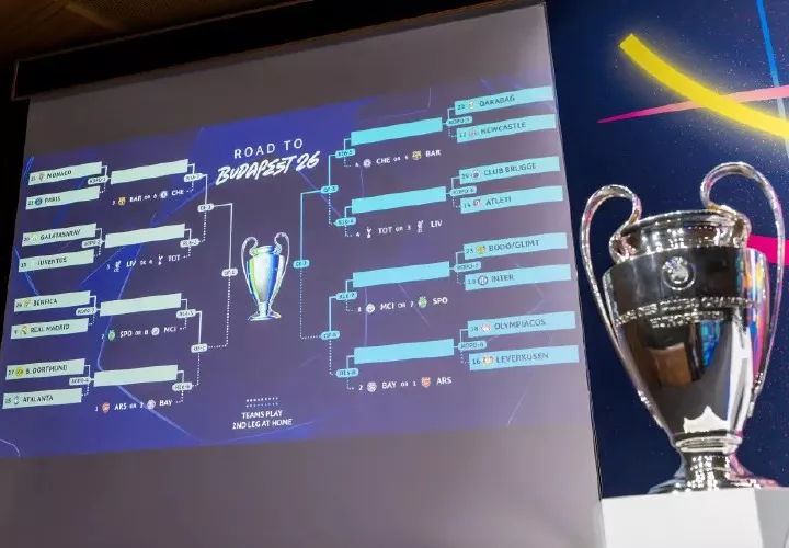 Cruces de repechajes de la Champions.