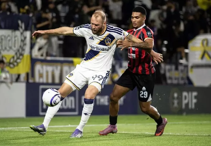 Partido entre el Sporting y el Galaxy.