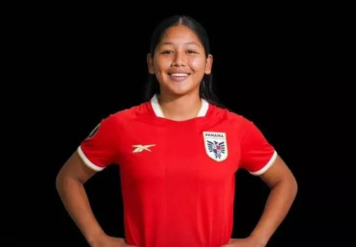 Alisson Samudio, del onceno de fútbol.
