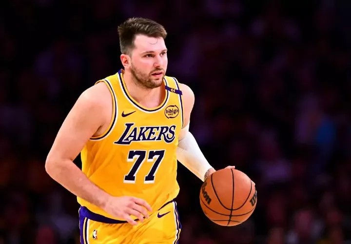 Luka Doncic, de los Lakers