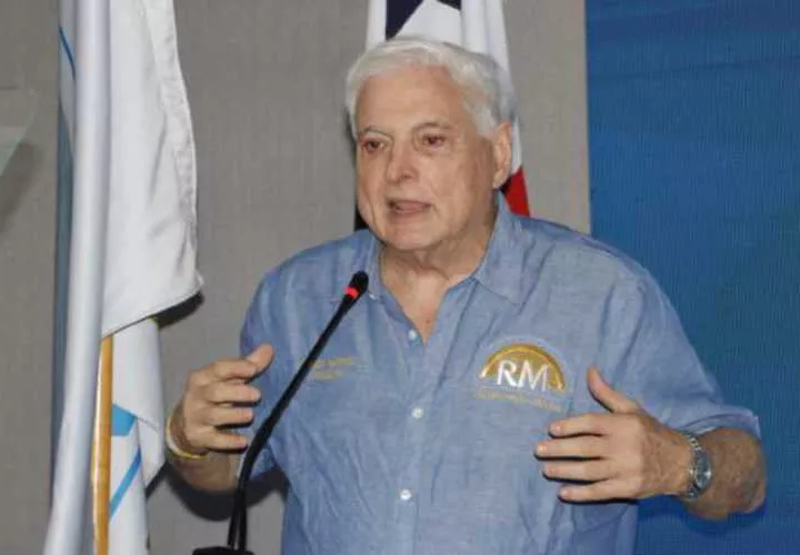 El expresidente de la República, Ricardo Martinelli.