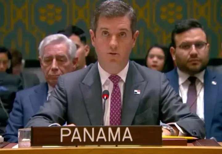 El viceministro de Relaciones Exteriores, Carlos A. Hoyos.