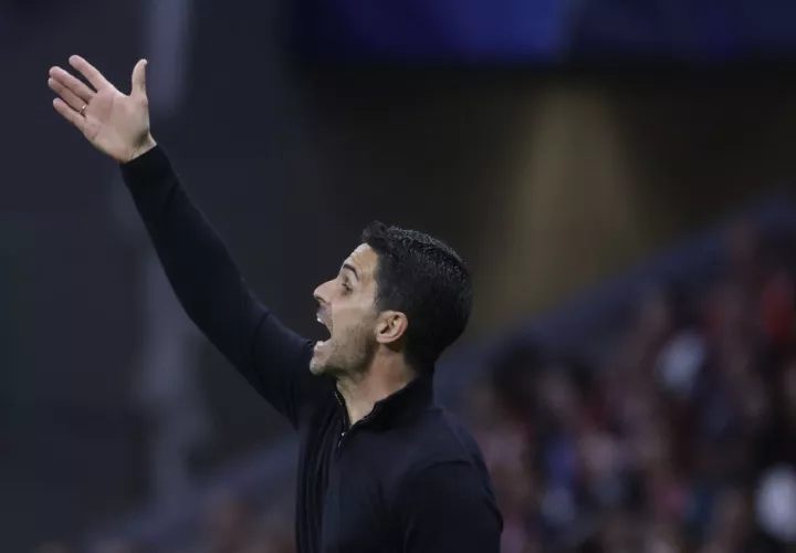 El técnico del Arsenal, Mikel Arteta.