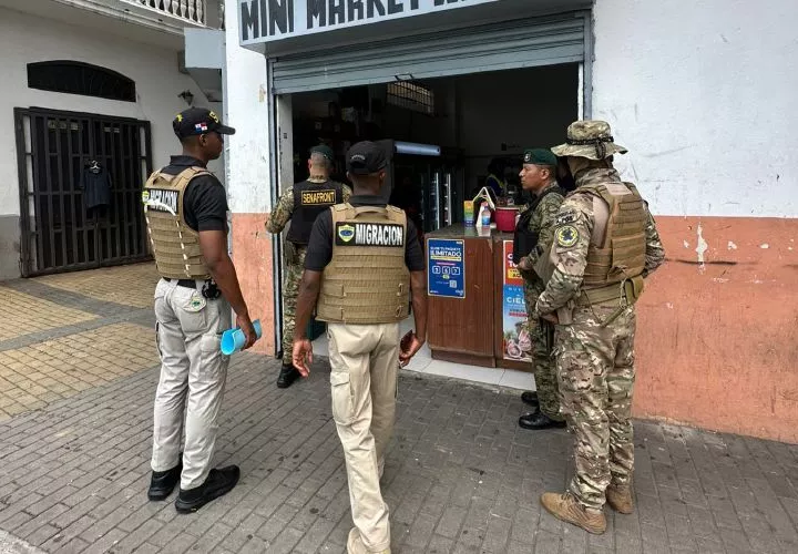 Imagen del operativo.