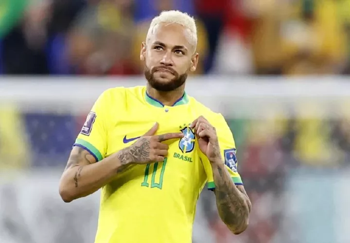 Neymar Jr., jugador de Brasil.