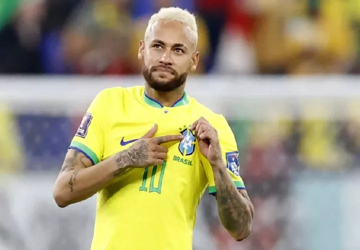 Neymar Jr., delantero brasileño.