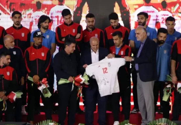 Despedida de la Selección de Irán.