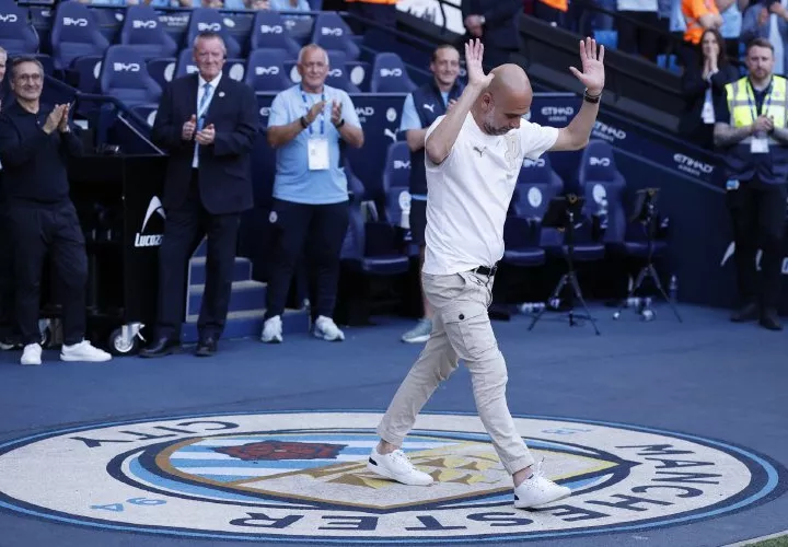 Pep Guardiola triunfó con el City.