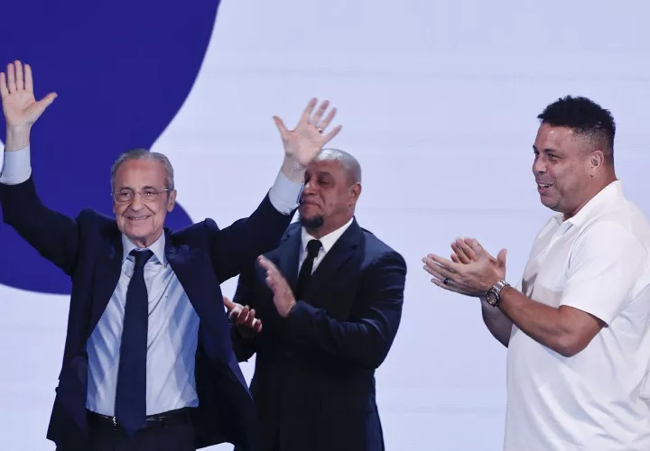 Florentino Pérez, presidente del Real.
