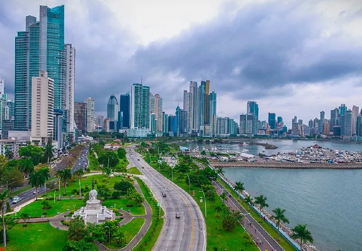 Vista de la ciudad de Panamá.