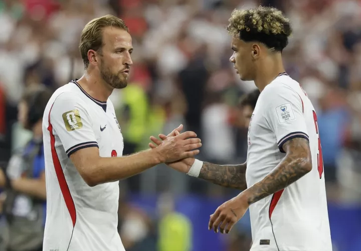 Harry Kane (izq.). 