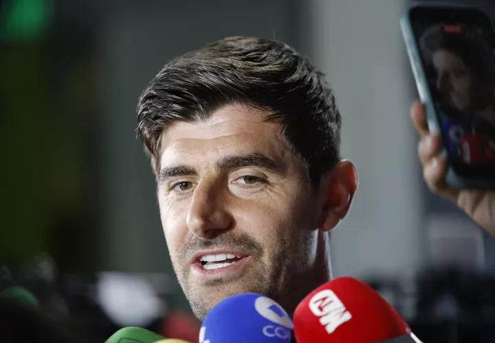 Thibaut Courtois, portero de Bélgica.