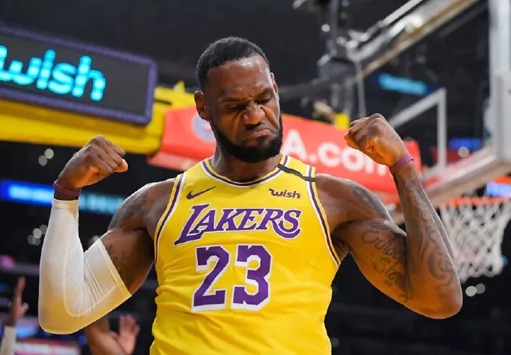 LeBron James, jugador de la NBA.