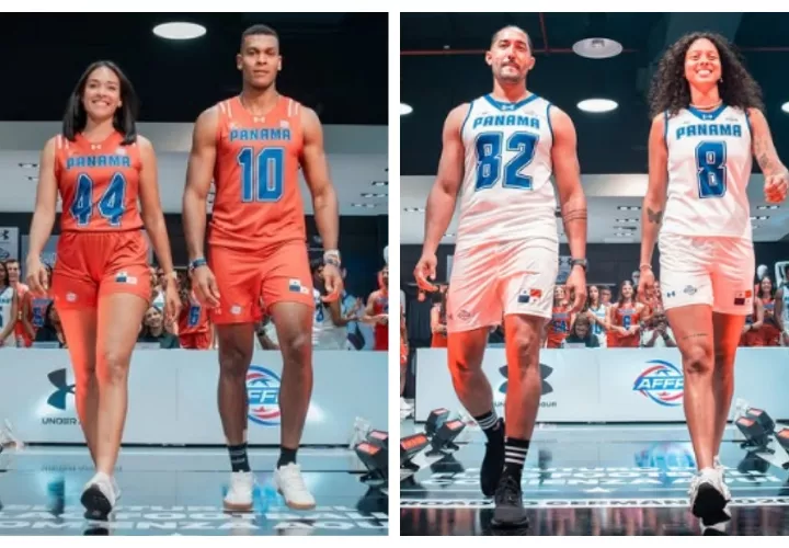 Presentación de los uniformes que utilizarán las selecciones femenina y masculina de Panamá en el Mundial de Flag Football.