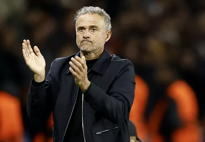 Luis Enrique, director técnico del París Saint Germain (PSG) destacó el rendimiento de sus jugadores ante el FC Barcelona.