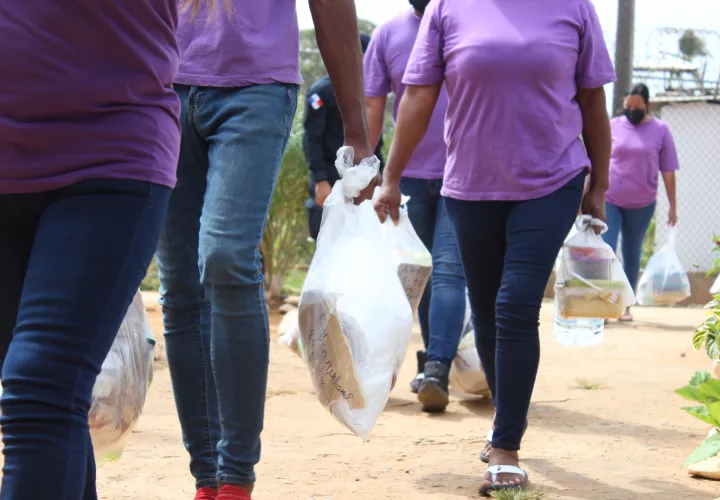 Visitas de familiares en centros penitenciarios.