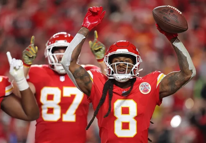 Los Chiefs tienen una marca de nueve triunfos sin derrotas. Foto: EFE