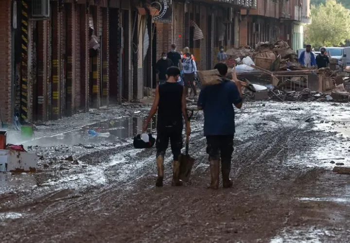 Medidas en apoyo de los afectados por Dana. Foto: EFE