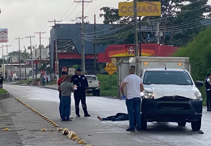 Escena del fatal accidente.  (Foto: Landro Ortiz)