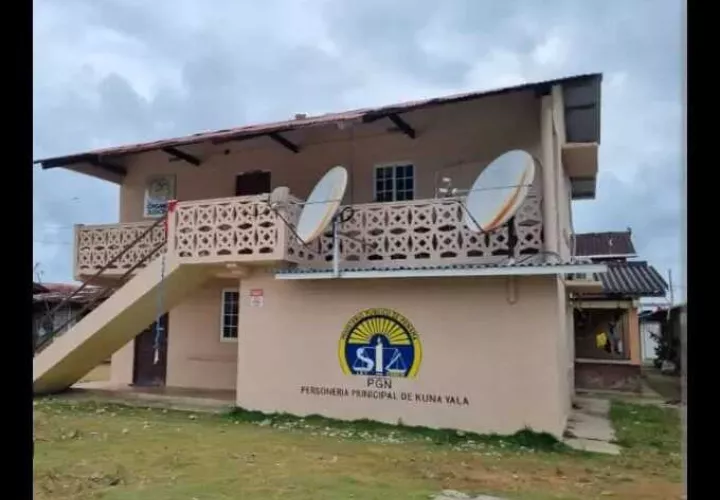 Sede del MP en la comarca Guna Yala.