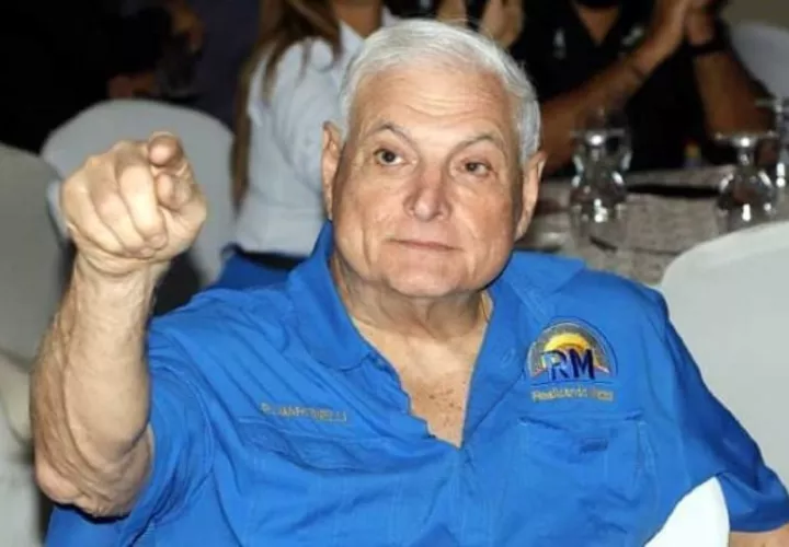 El expresidente de la República, Ricardo Martinelli.