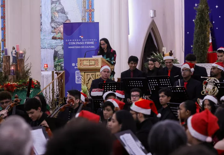 La Parroquia Nuestra Señora del Carmen fue el escenario de un espectacular concierto navideño. Foto: Cortesía