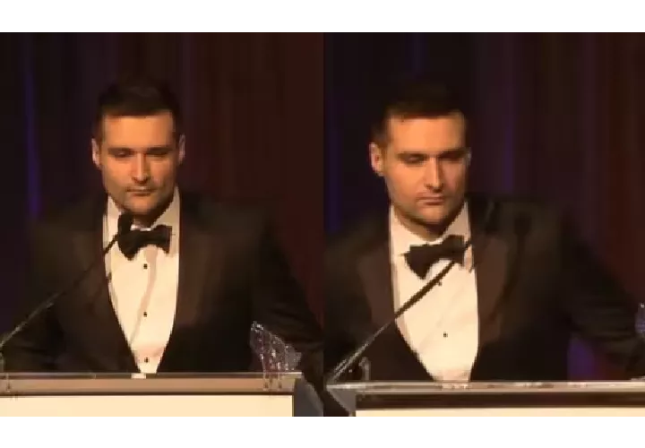  Alex Bruesewitz, desmayo, evento, Donald Trump, asustó a todos