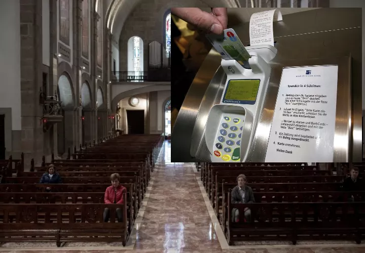 iglesias católicas, Polonia, donaciones, tarjetas, micropagos, dinero
