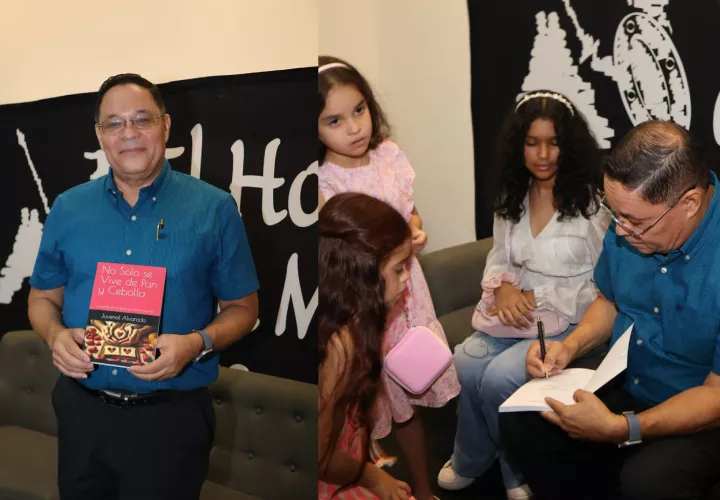 Juvenal Alvarado López, lanzamiento, obra literaria, "No solo se vive de pan y cebolla"