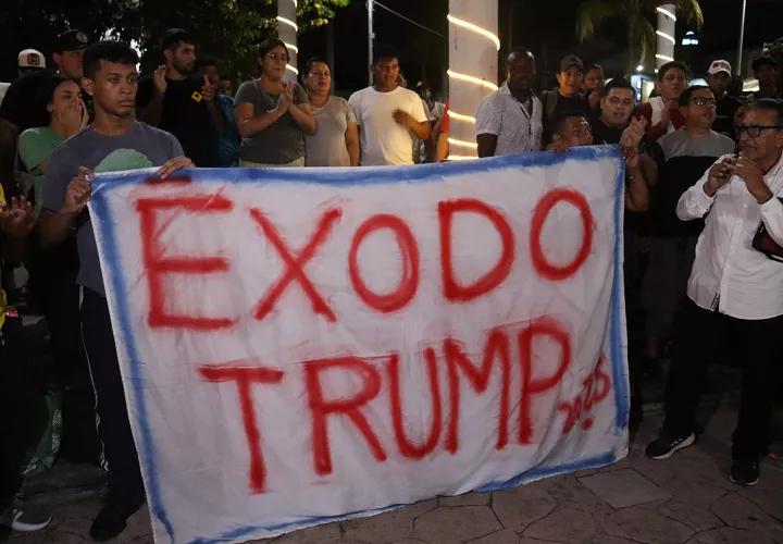 caravana, migrantes, México, partieron, panameños, Donald Trump