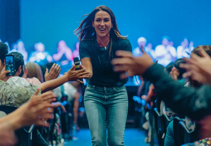 Erika de la Vega regresa a Panamá con "Puras Cosas Maravillosas". Foto: Cortesía