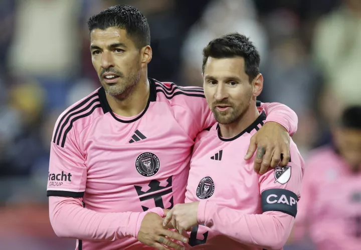 Lionel Messi y Luis Suárez, figuras del Inter de Miami. /Foto: EFE