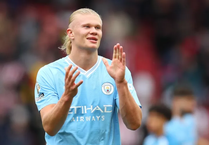 Erling Haaland, figura del Manchester City. /Foto: EFE