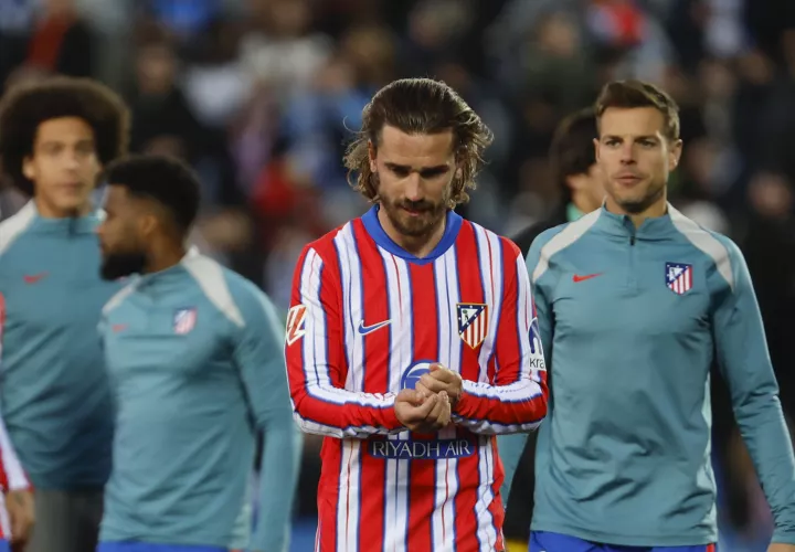 Antoine Griezmann tras el partido de LaLiga EA Sports entre CD Leganés. /Foto: EFE