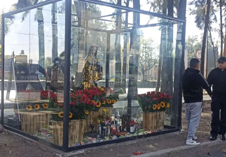 altar satánico, México, Iztacalco, lo quitaron, adoración, cabreos